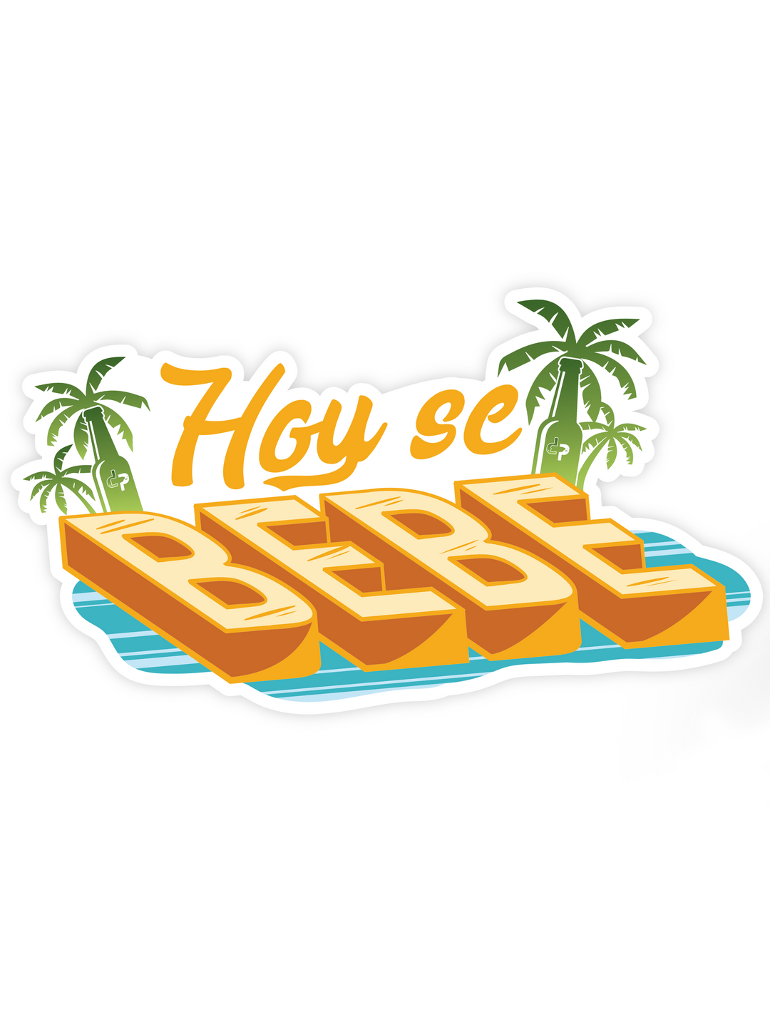 Hoy se Bebe- Sticker
