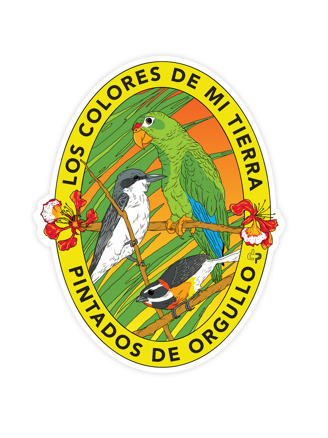 Los Colores de mi Tierra- Sticker