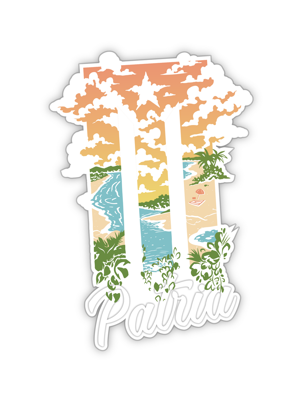 Patria- Clear Sticker