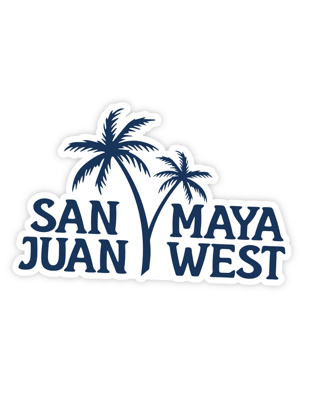 San Juan Maya West- Sticker