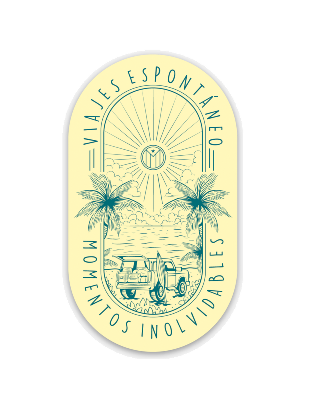 Viajes Espontaneos - Sticker