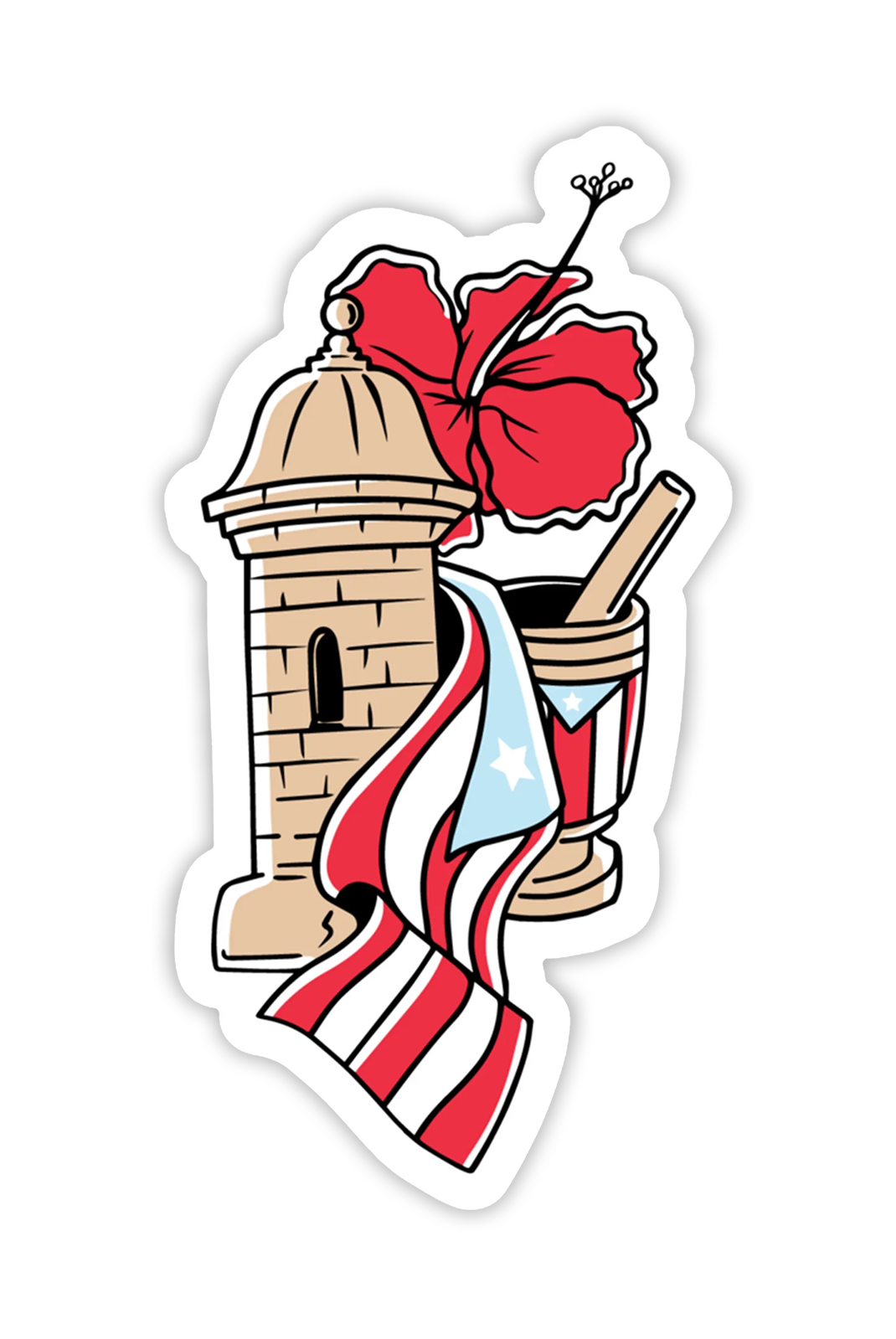Amanecer Borincano - Sticker