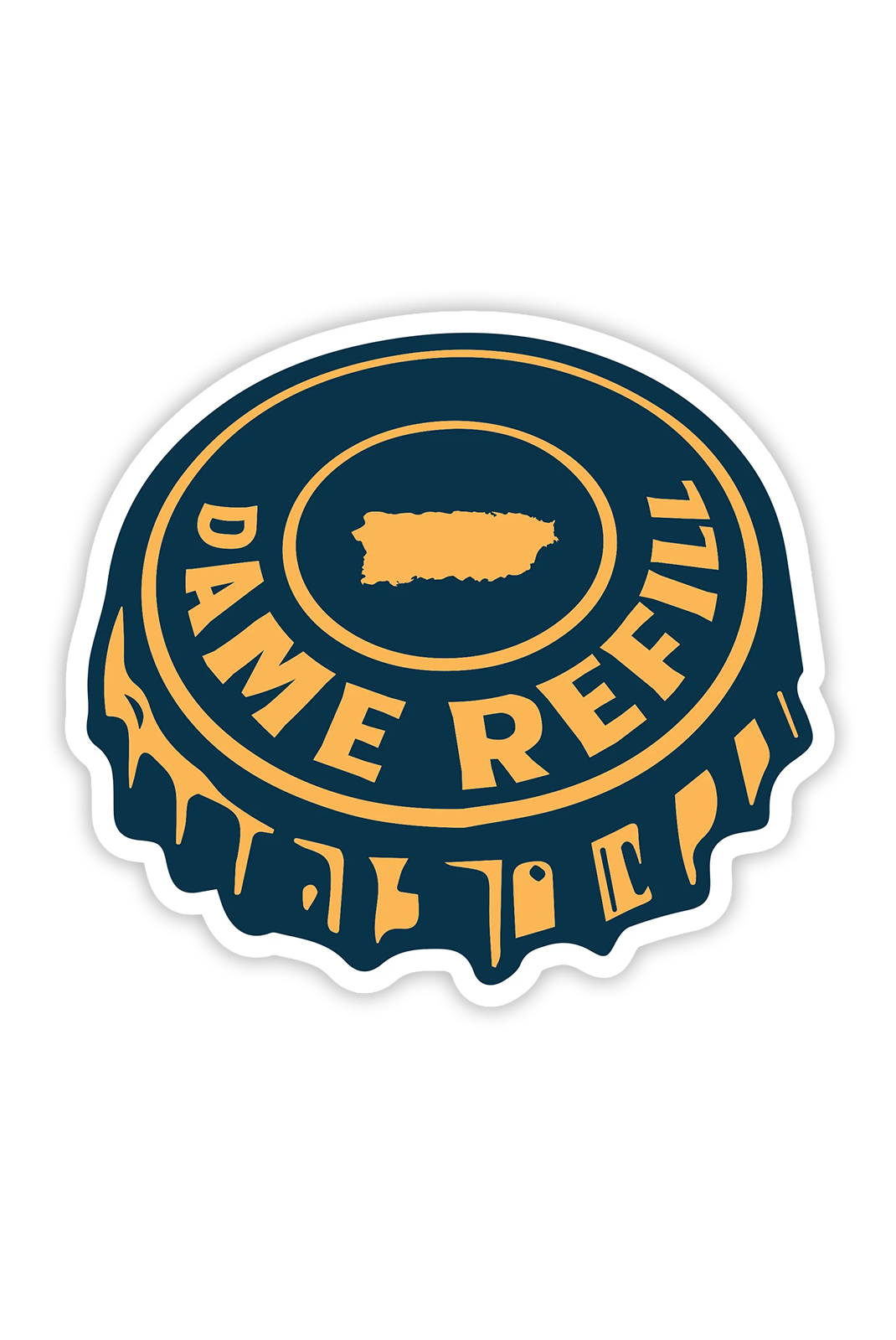 Dame Refill - Sticker