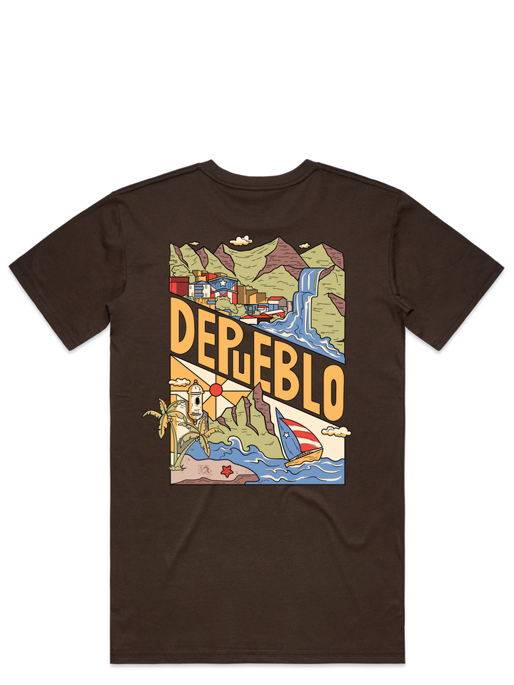 De Pueblo En Pueblo- T-Shirt