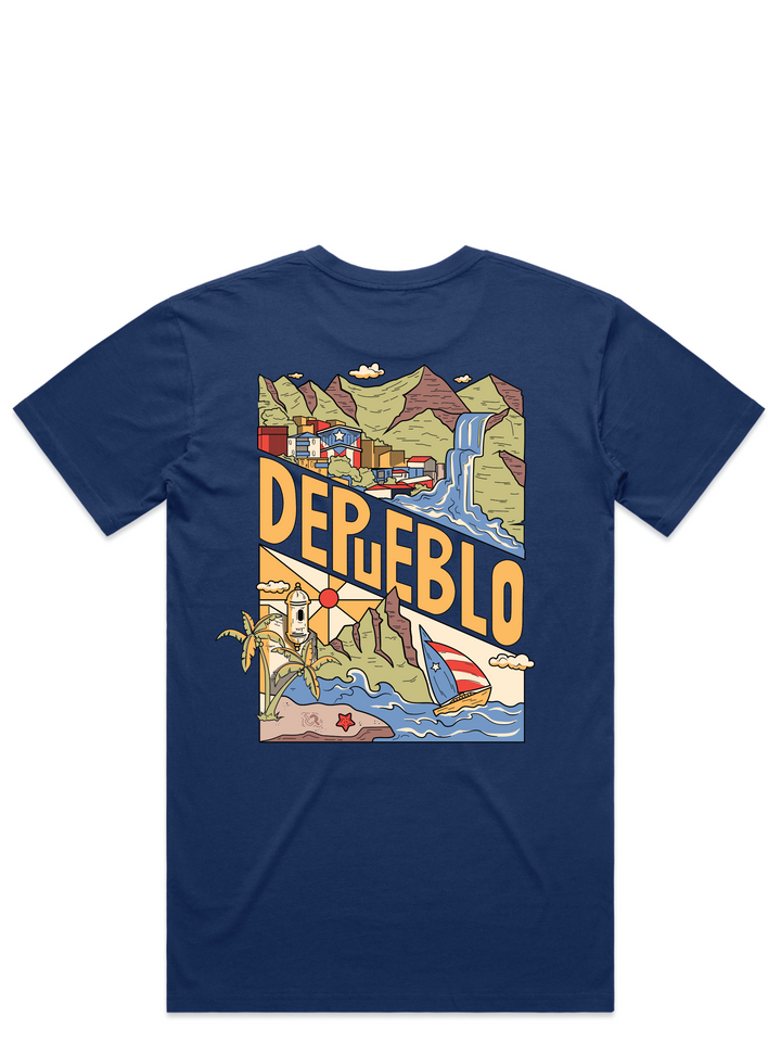 De Pueblo En Pueblo- T-Shirt