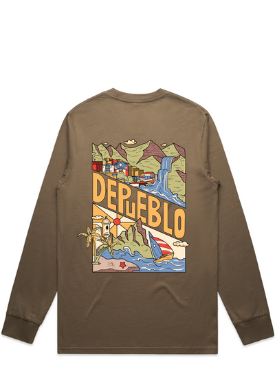 De Pueblo  En Pueblo - L/S T-Shirt