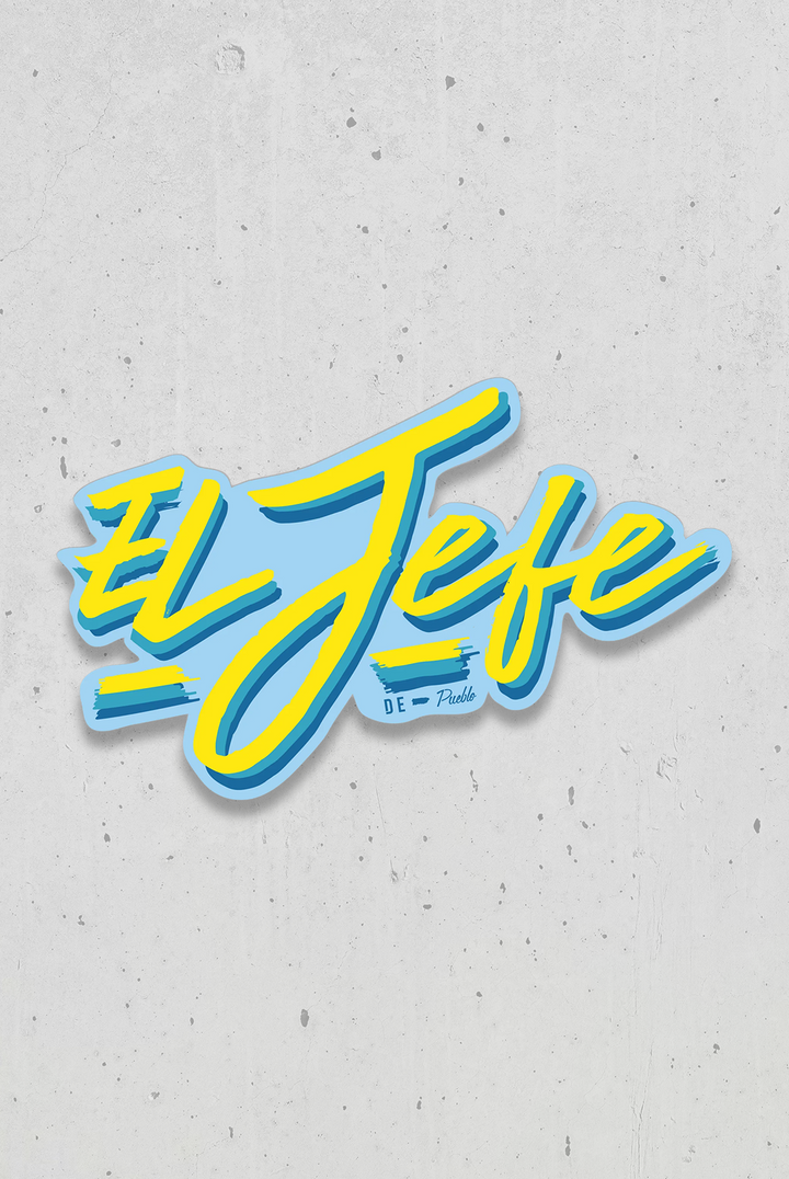 El Jefe - Sticker