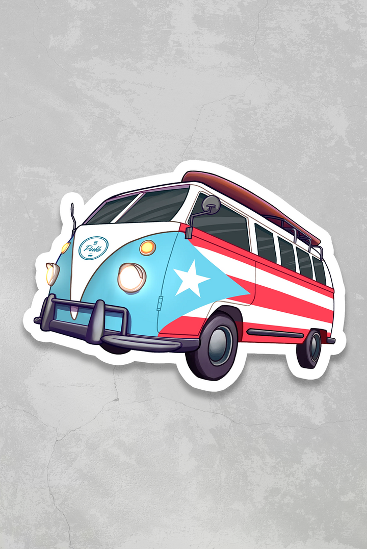 Guagua Boricua - Sticker