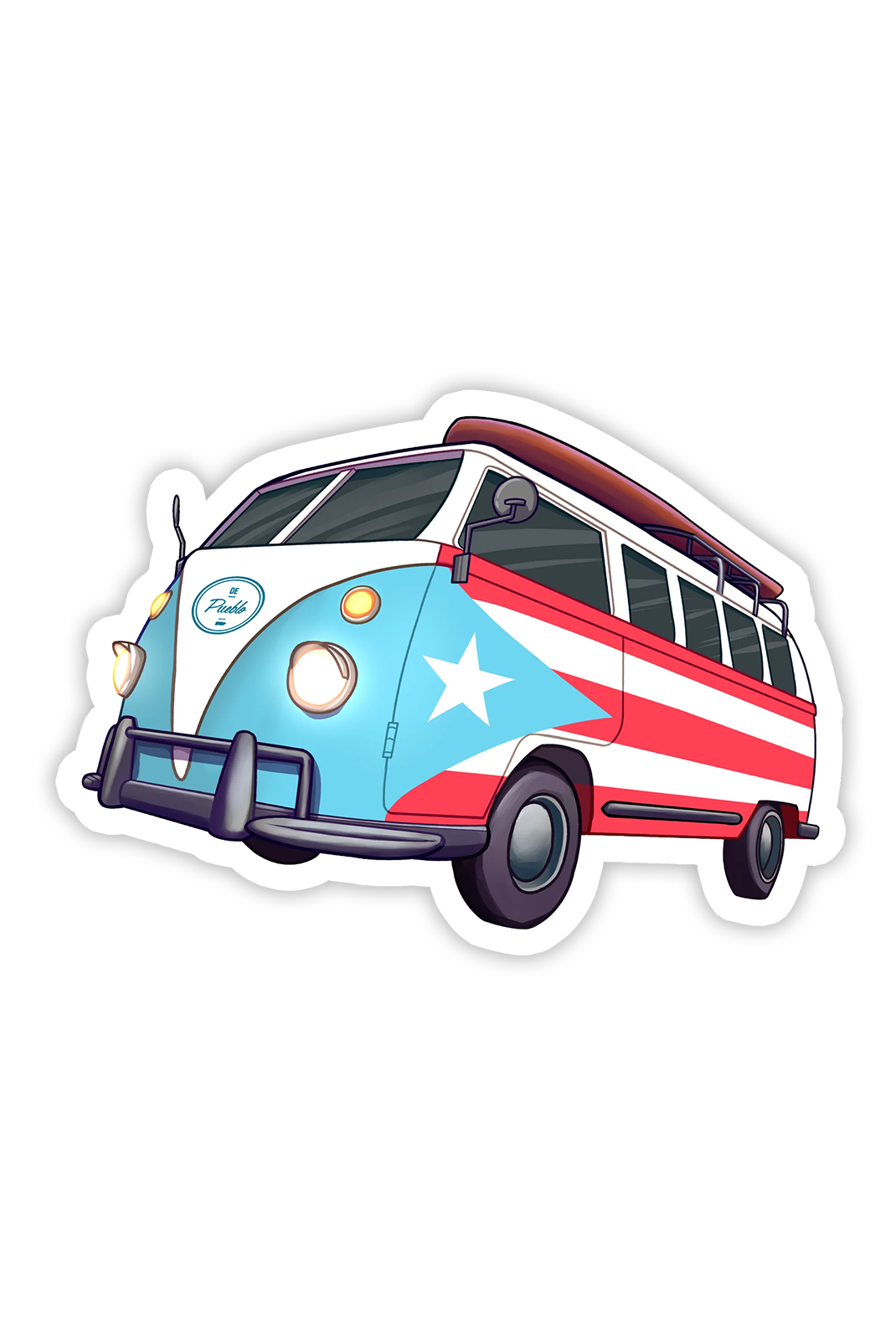 Guagua Boricua - Sticker
