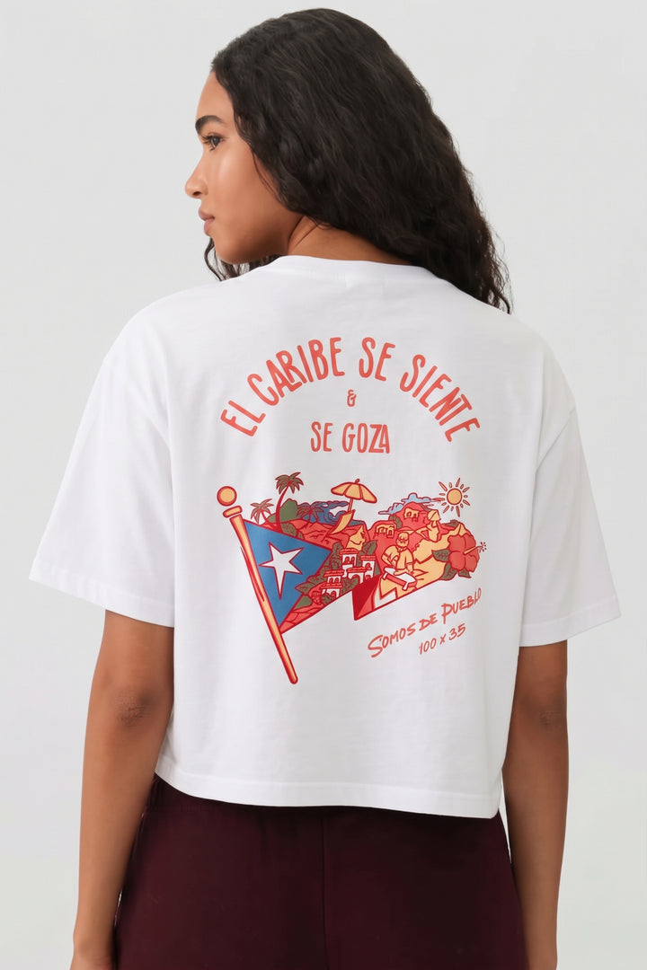 El Caribe Se Siente -  Crop Top