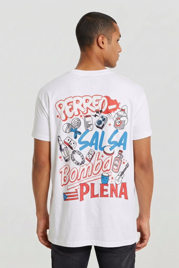 Perreo Salsa Bomba Plena - T-Shirt