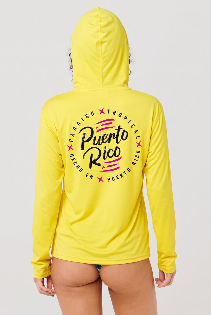 Paraíso Tropical - Hooded Rashguard