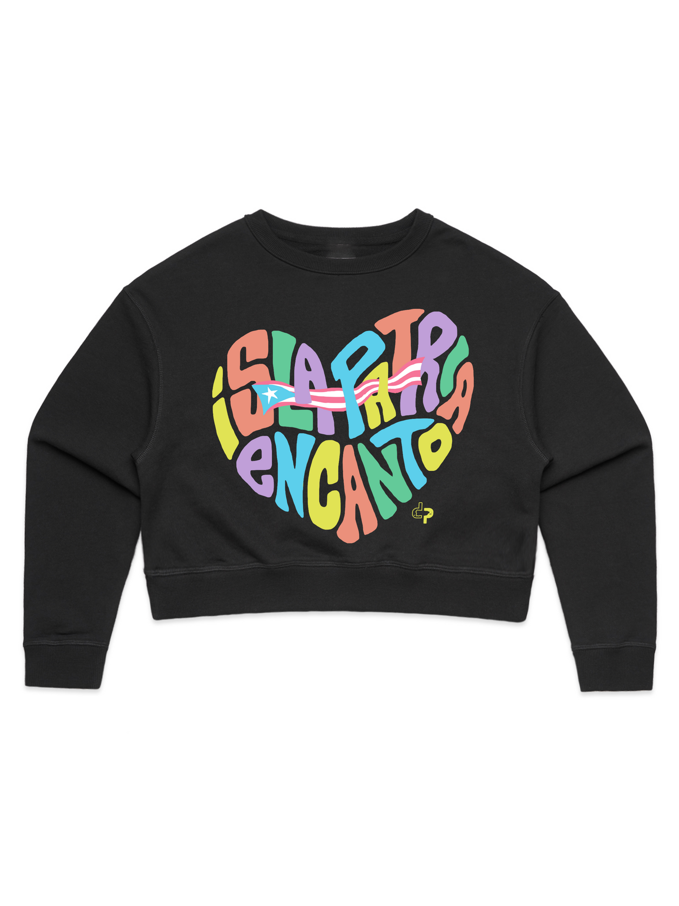 Isla Patria Encanto -  Women's L/S Sweatshirt Crop Tee