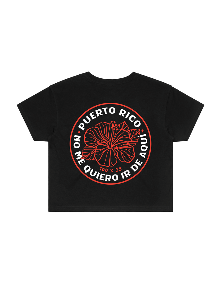 No Me Quiero Ir De Aquí-  Crop Top