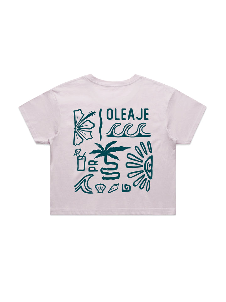 Mar Boricua - Crop Top