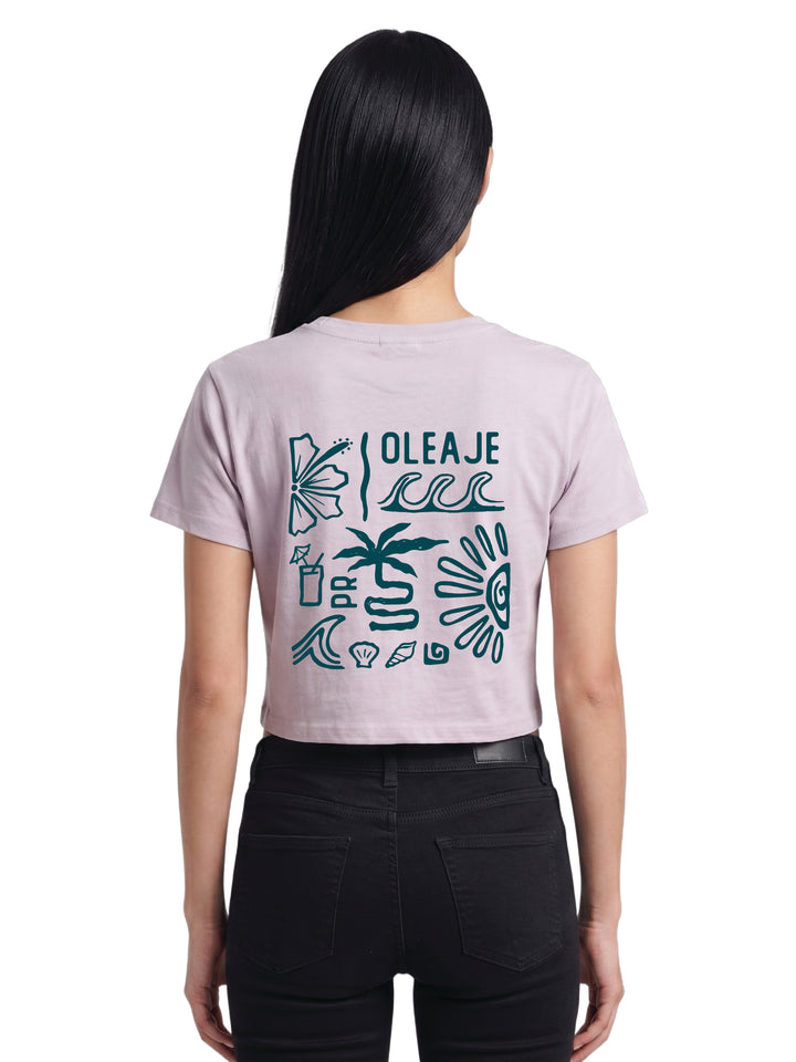 Mar Boricua - Crop Top
