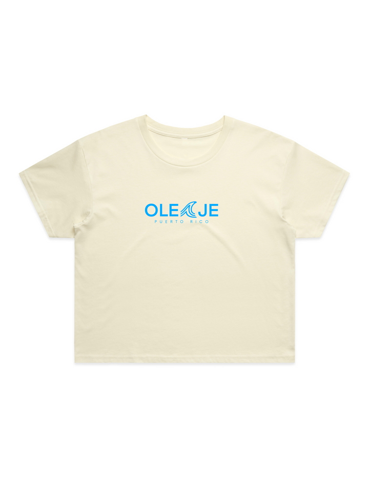 Oleaje Bandera Palma- Crop Top