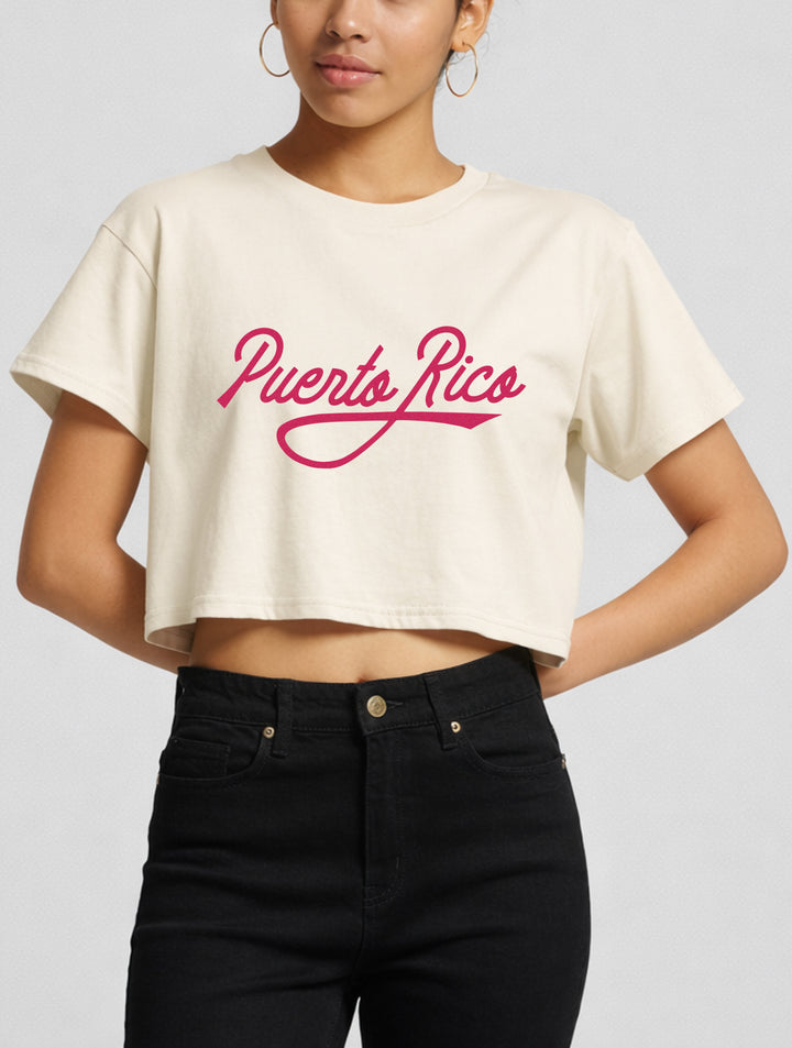 Puerto Rico- Crop Top