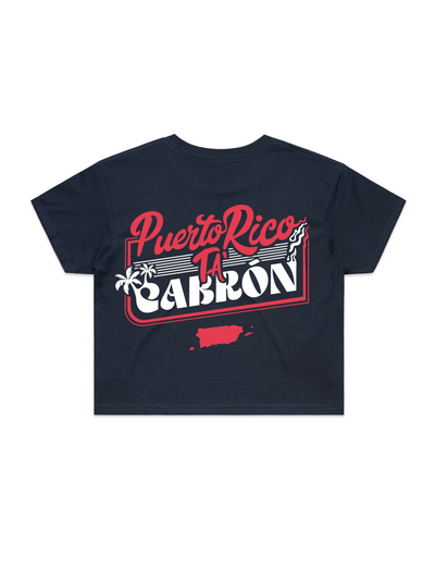 Puerto Rico Ta' Cabrn- Crop Top