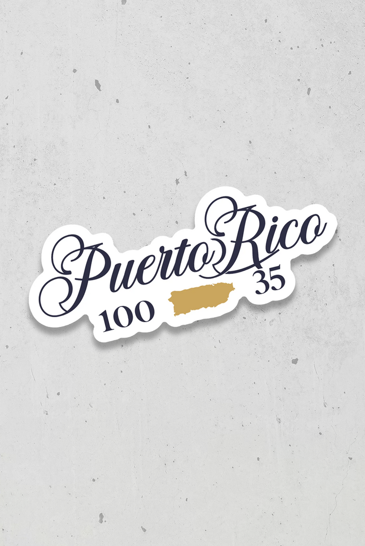PR 100 x 35 - Sticker