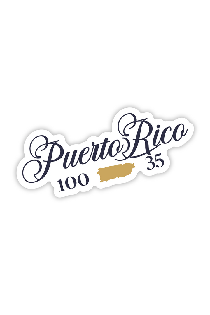 PR 100 x 35 - Sticker