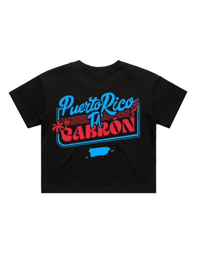 Puerto Rico Ta' Cabrón- Women's Terry Tee - T-Shirt