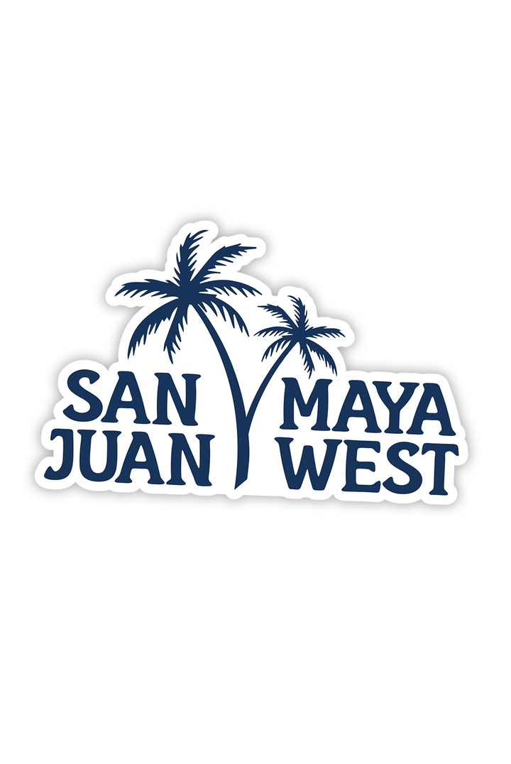San Juan Maya West - Sticker
