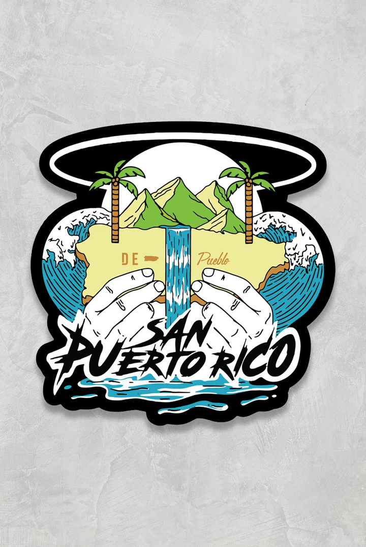 San Puerto Rico - Sticker