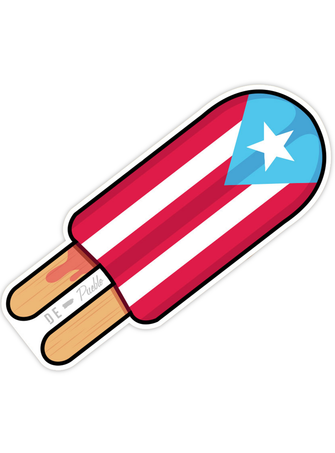 Paleta Puertorriquena - Sticker