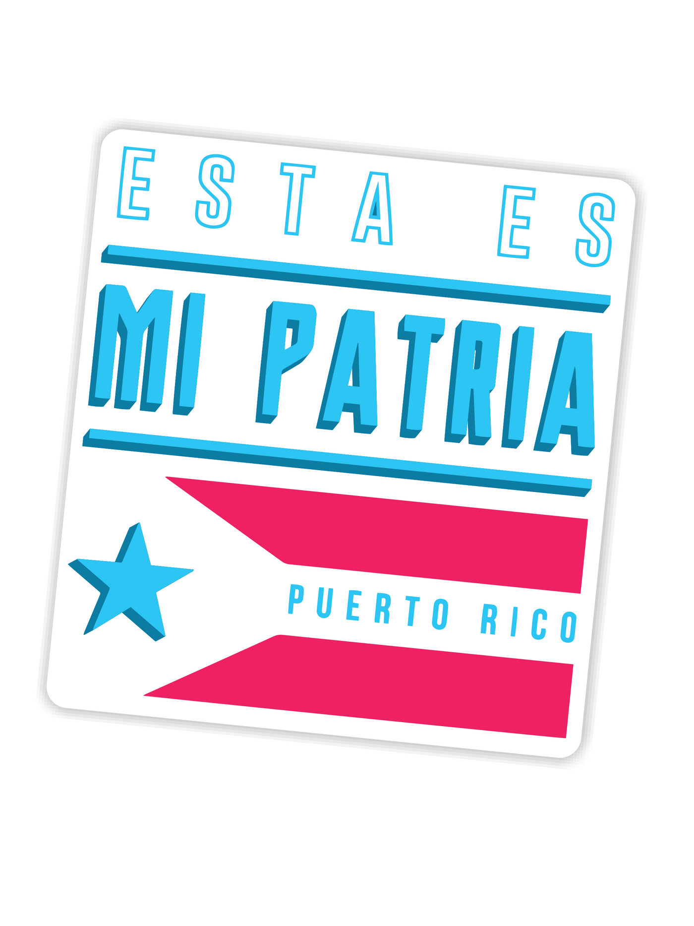 Esta Es Mi Patria - Sticker