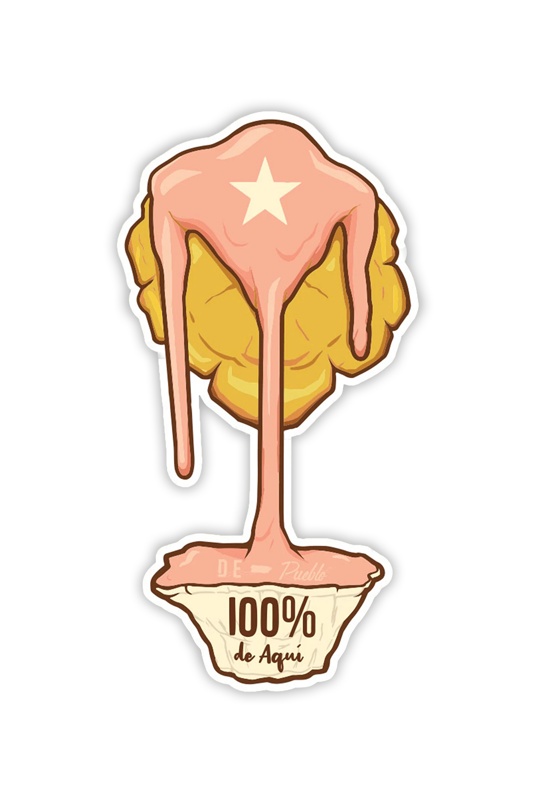 Tostón - Sticker