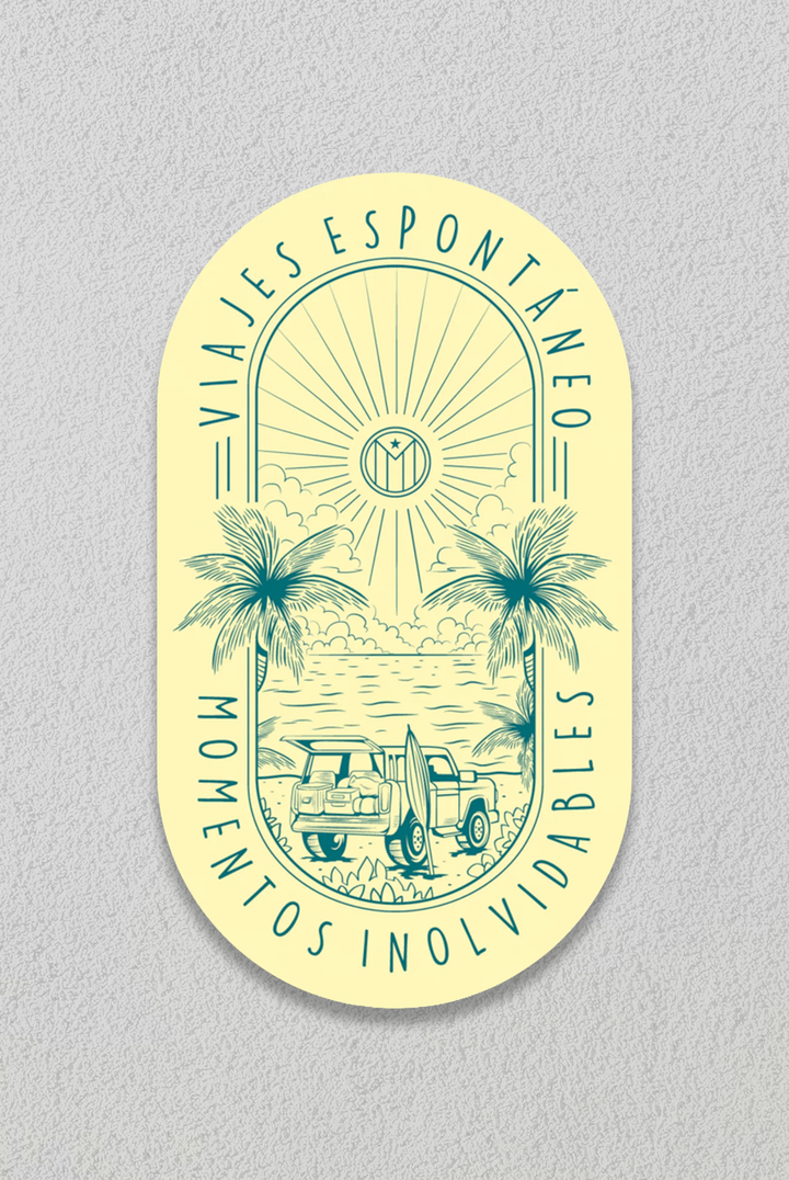 Viajes Espontaneos - Sticker