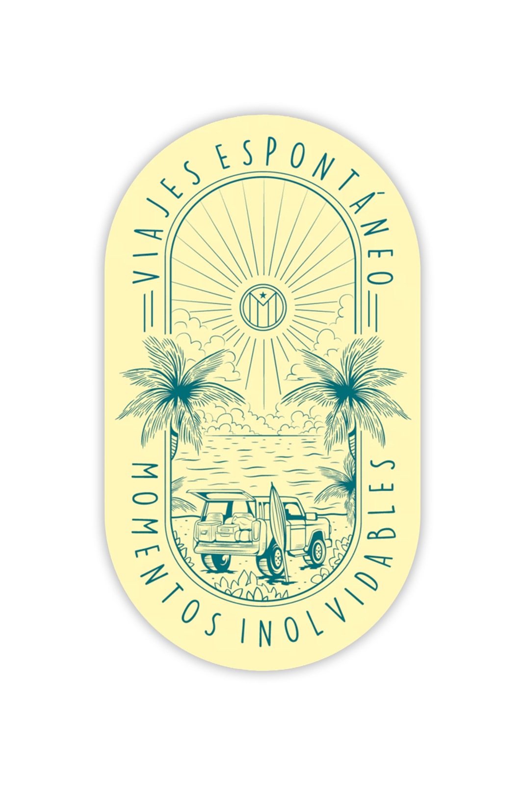 Viajes Espontaneos - Sticker