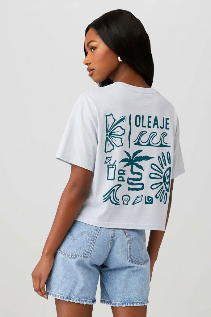 Mar Boricua - Crop Top